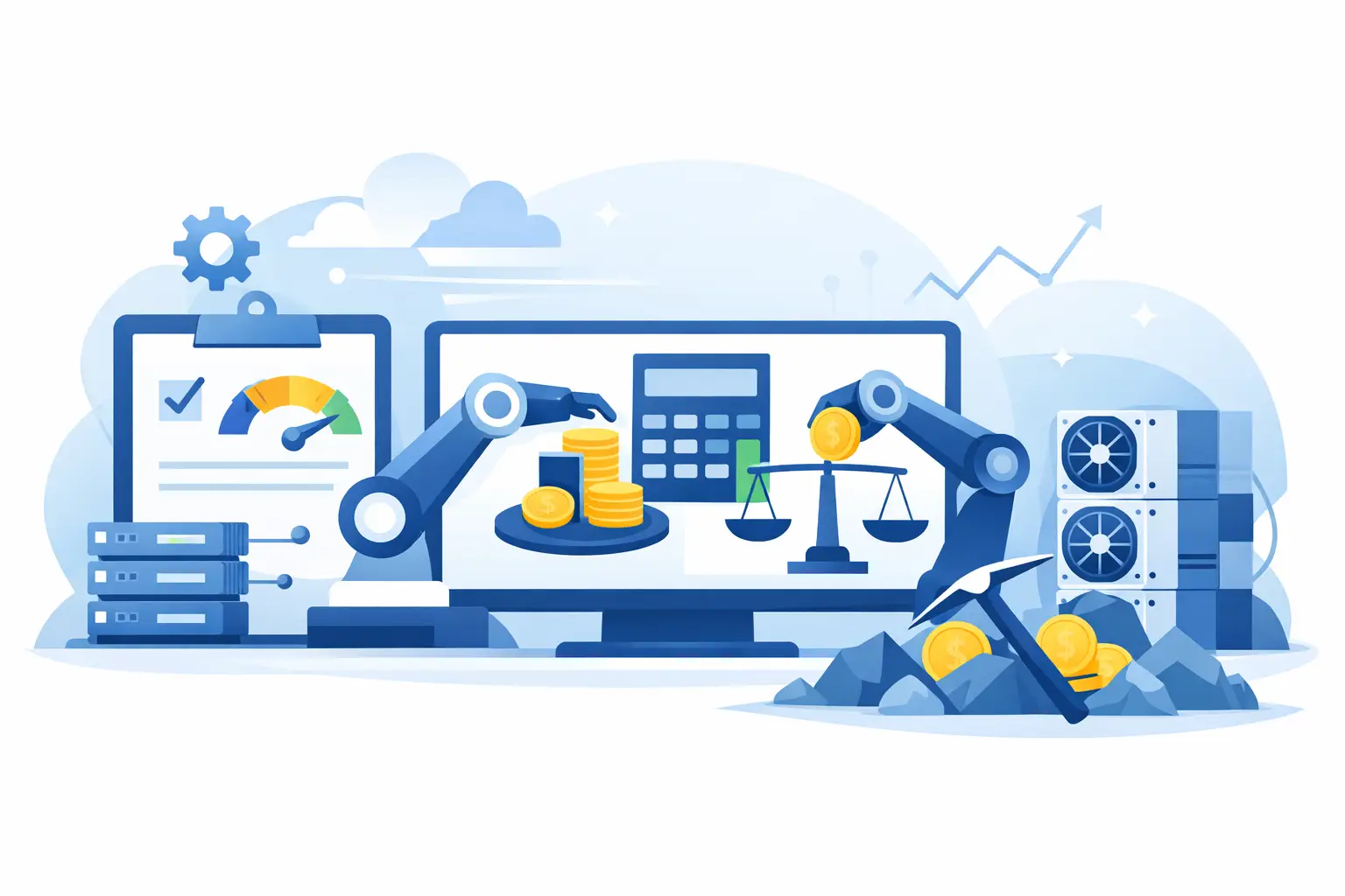Automated SLA Credit Calculation for Mining Hosts