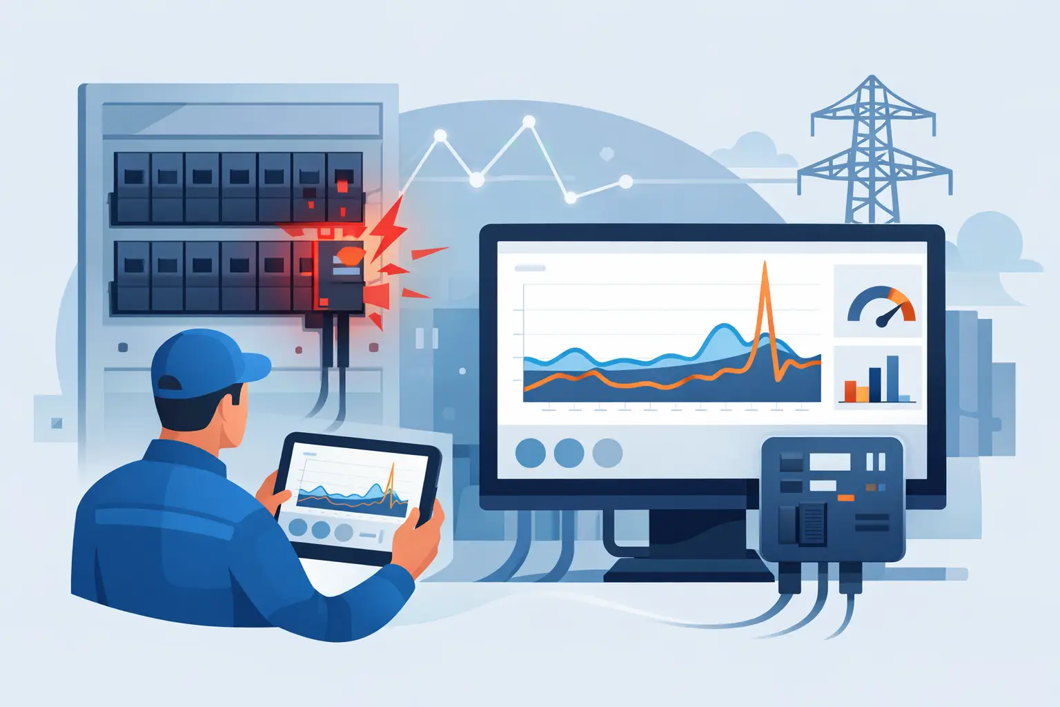 Real Time Amperage Mapping Stops Breaker Trips
