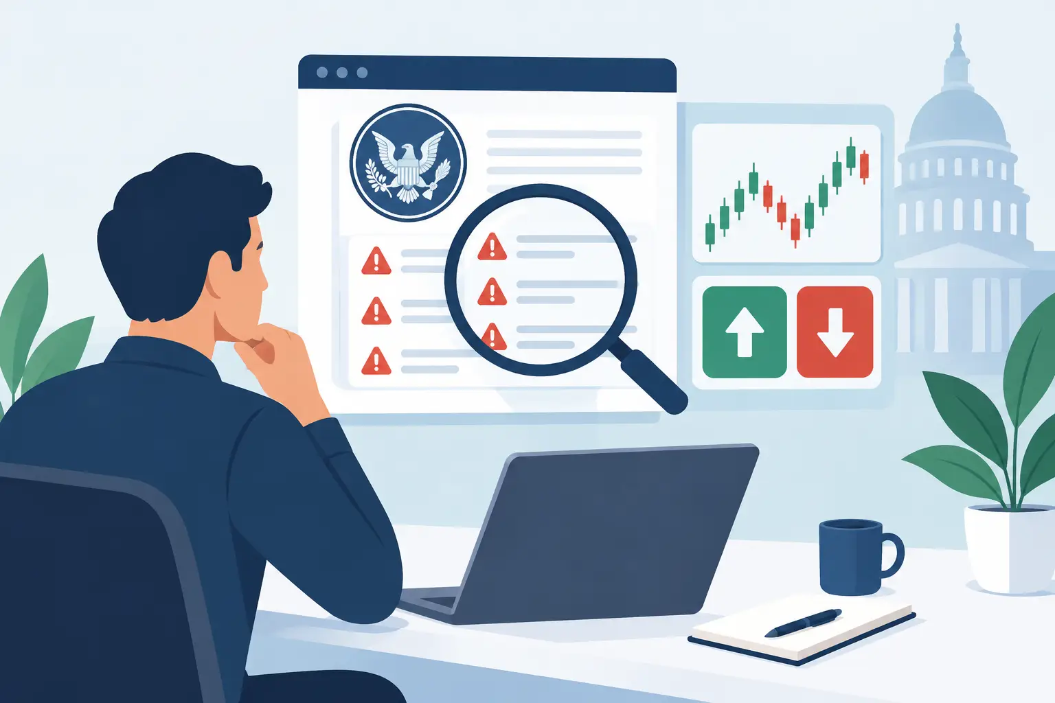 How to Scan SEC Alerts Before Selling Options