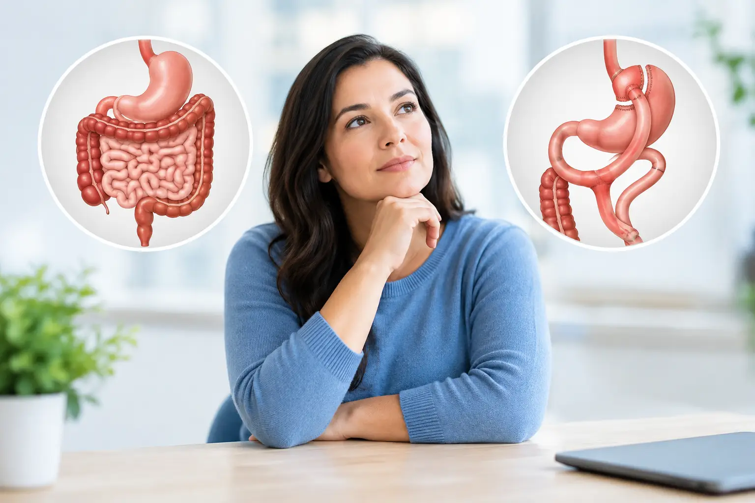 Transit Bipartition Versus Gastric Bypass