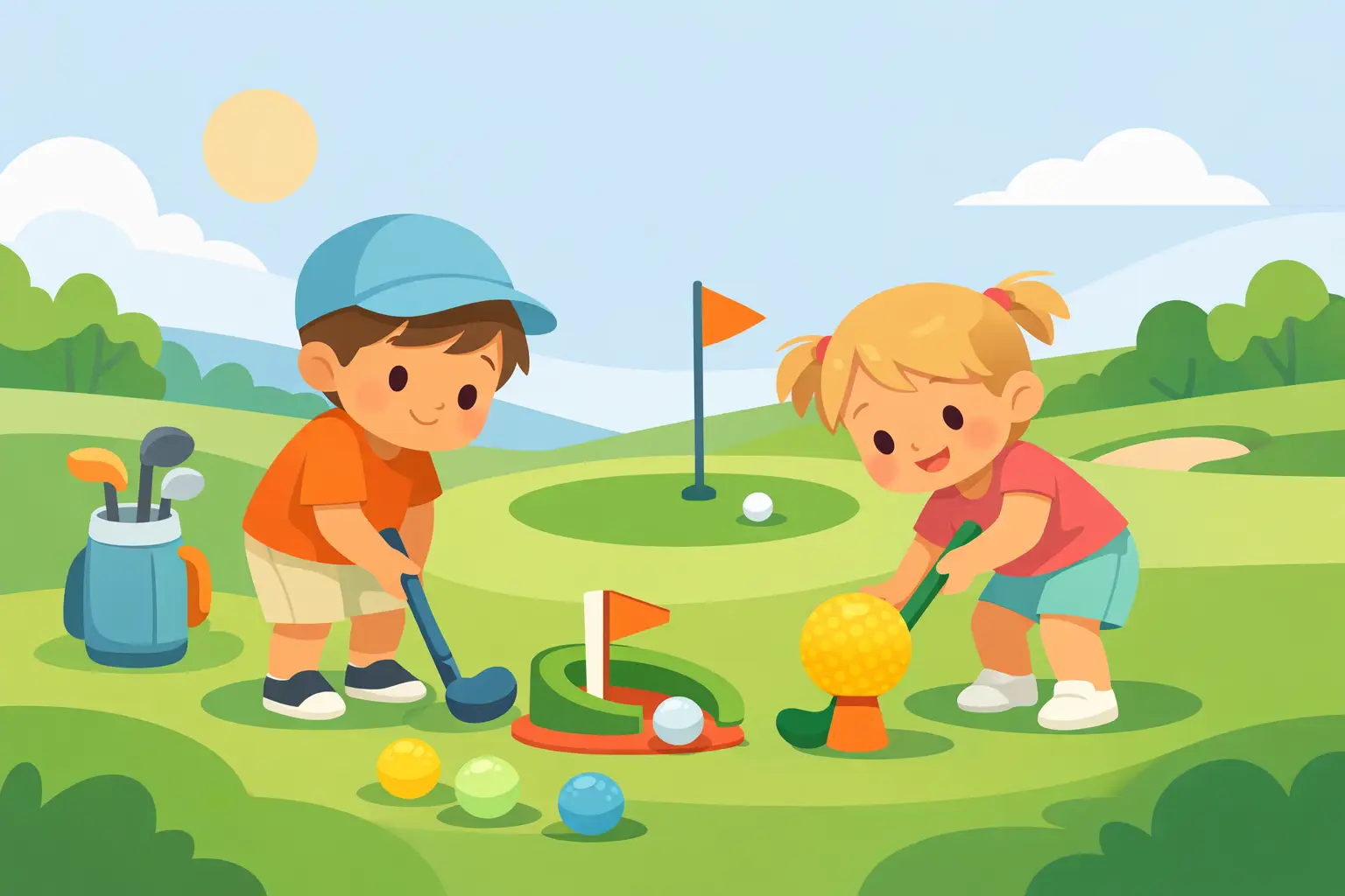 Golf Activities for 2 Year Olds That Feel Like Play