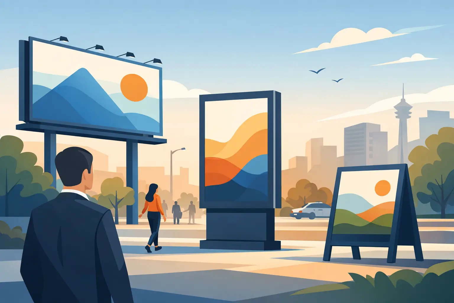 Outdoor Promotional Boards That Get Seen