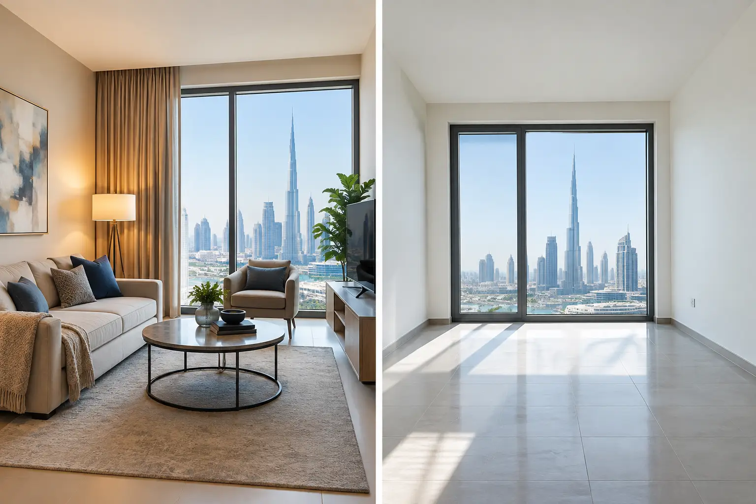 Furnished Versus Unfurnished Dubai Rentals