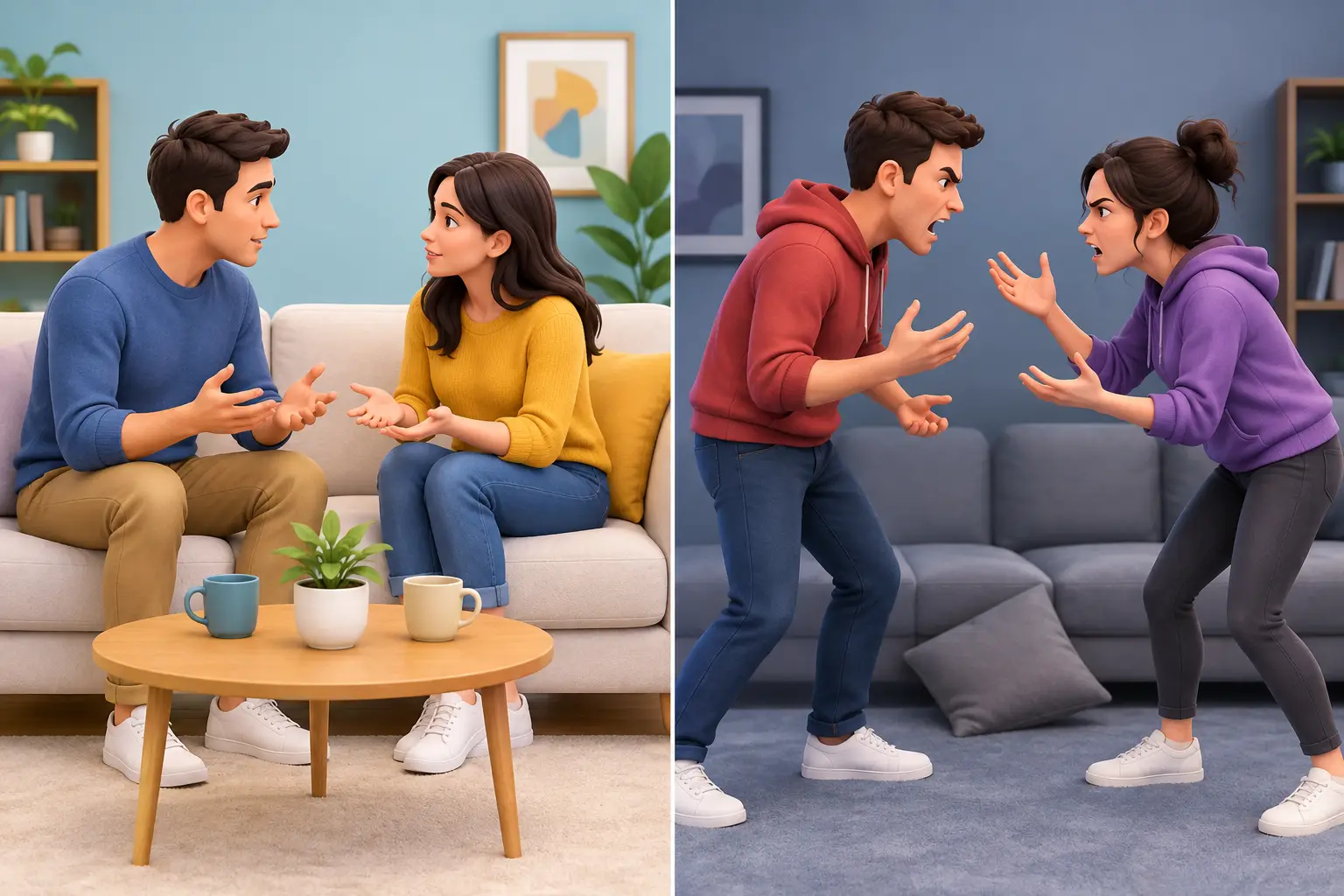 Healthy Conflict Versus Fighting in Relationships