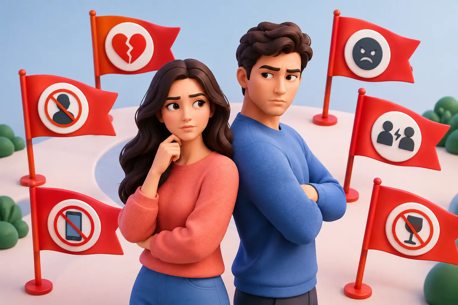 10 Common Relationship Red Flags to Notice