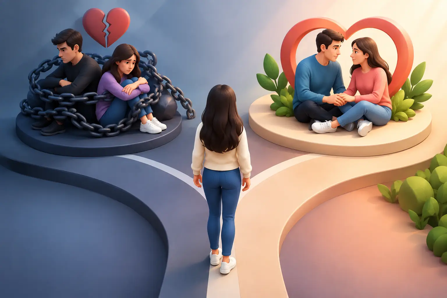 Trauma Bond vs Love and How to Tell the Difference