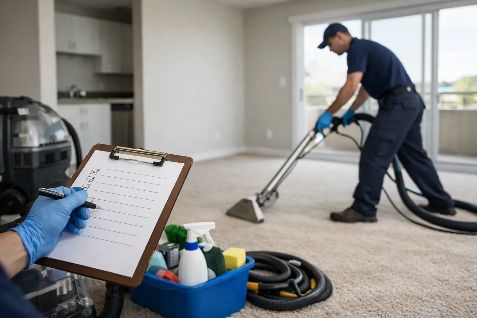 Move Out Carpet Cleaning Service Checklist