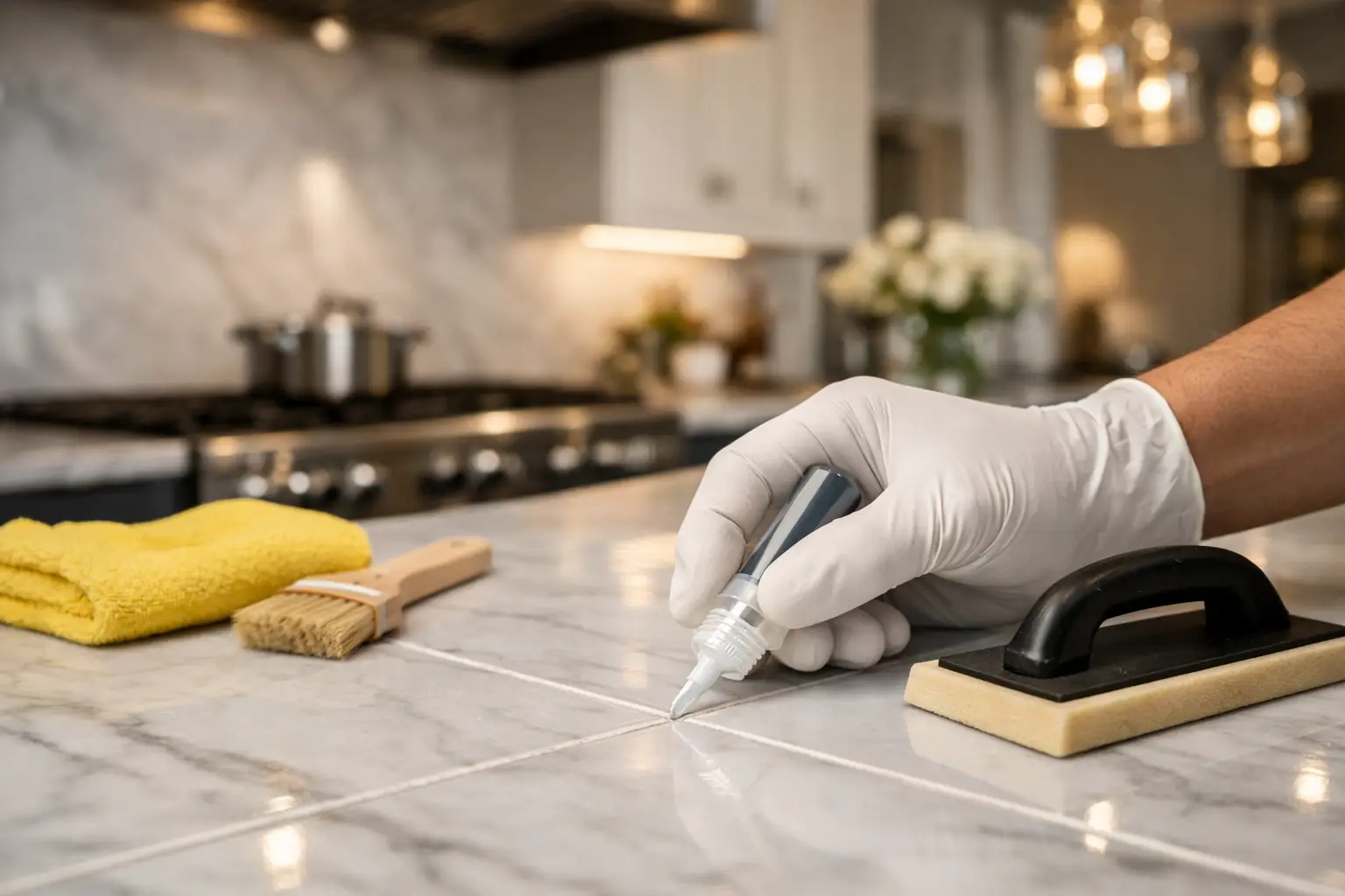 How to Seal Grout in Luxury Kitchens Properly