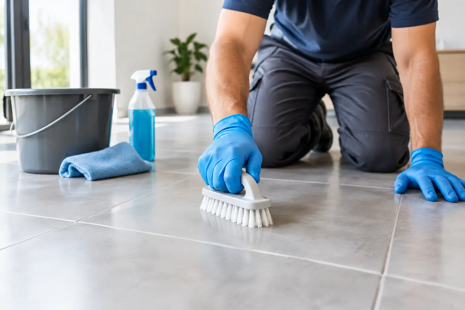 Prepare Tile Floors for Restoration the Right Way