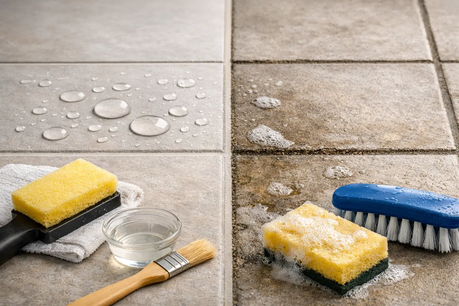 Sealed Versus Unsealed Grout: What Changes?