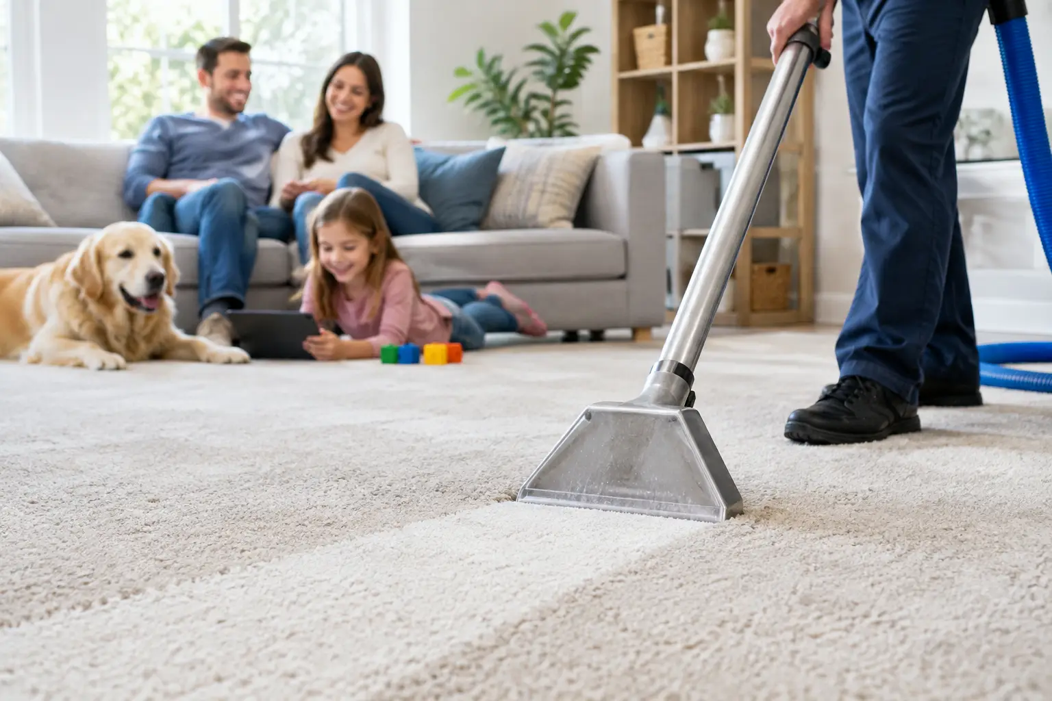 Carpet Cleaning Guide for Busy Families