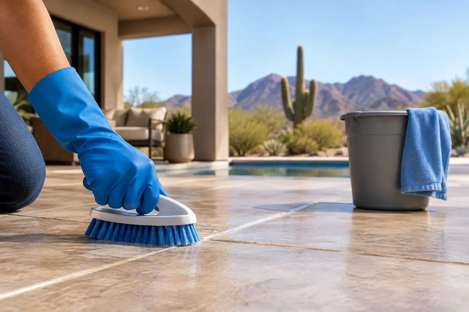 Grout Maintenance for Vacation Homes in Arizona