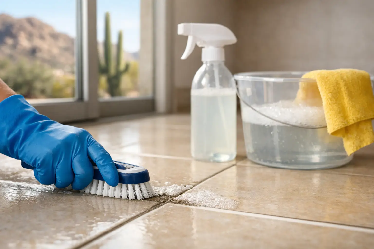 Grout Cleaning Frequency for Arizona Homes