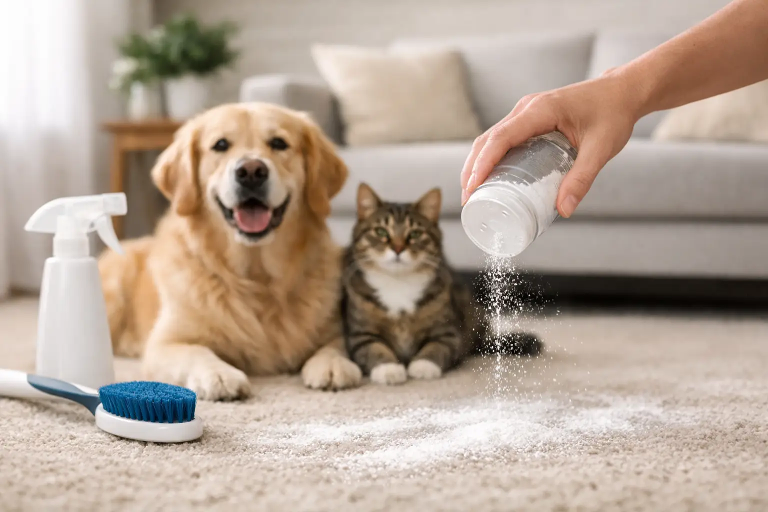 Carpet Deodorizing for Pet Households That Works
