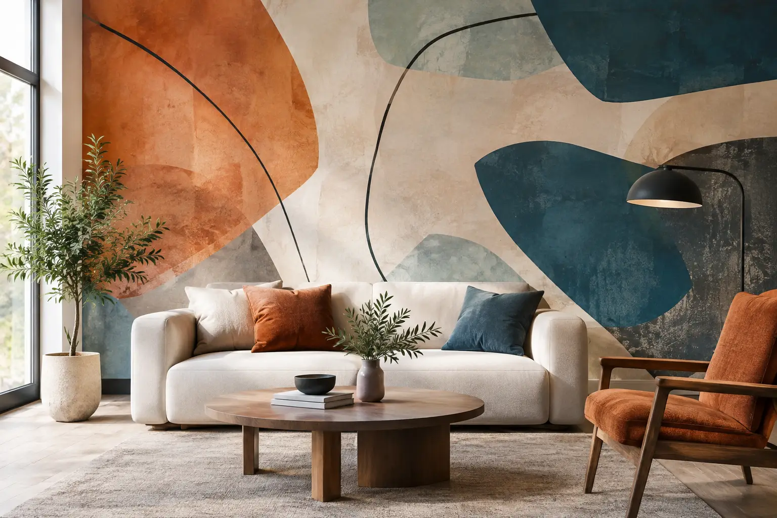 Abstract Mural Wallpaper for Rooms With Character