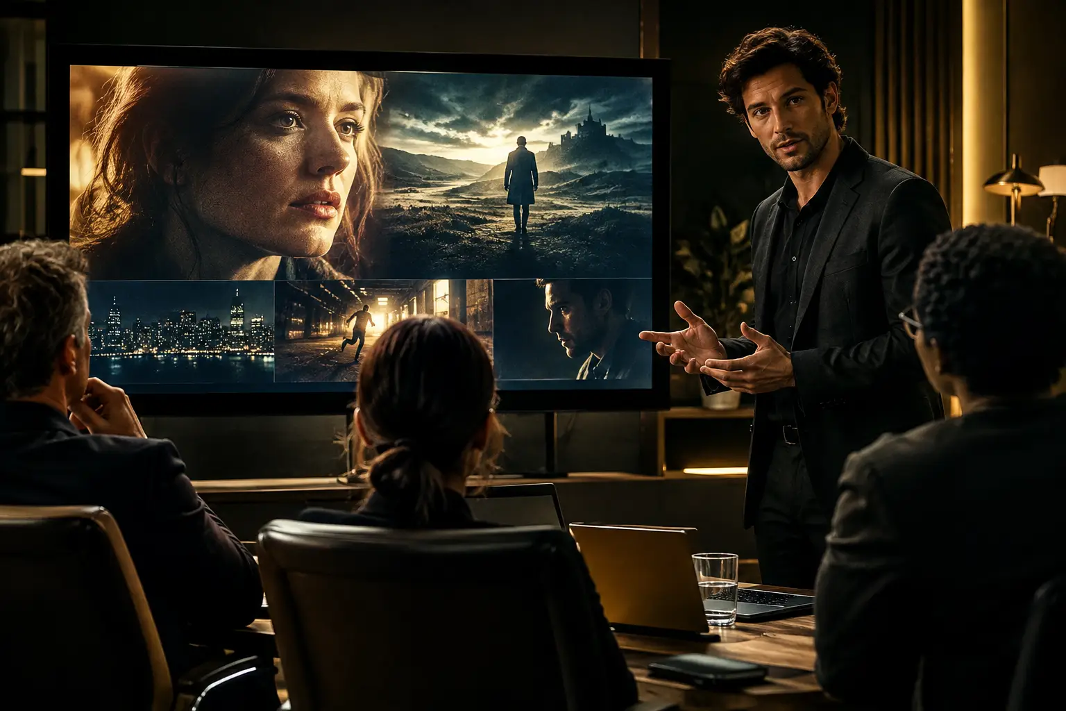 How to Pitch a Screenplay Visually to Decision-Makers