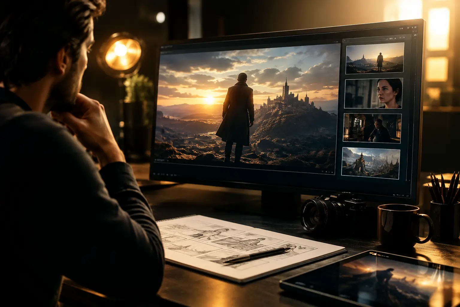 What a Screenplay Visualization Service Delivers