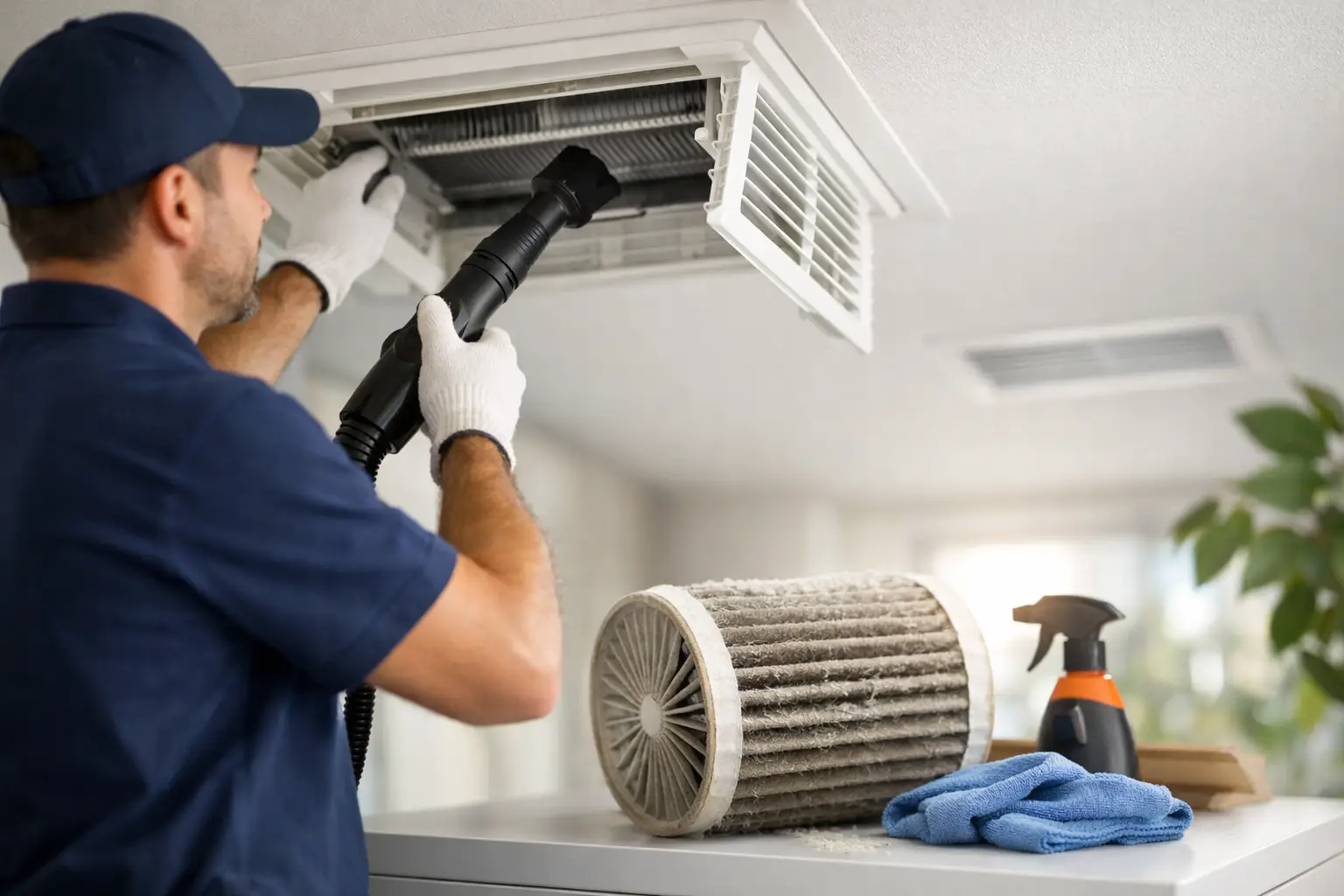 Entretien ventilation pour un air sain toute l’année