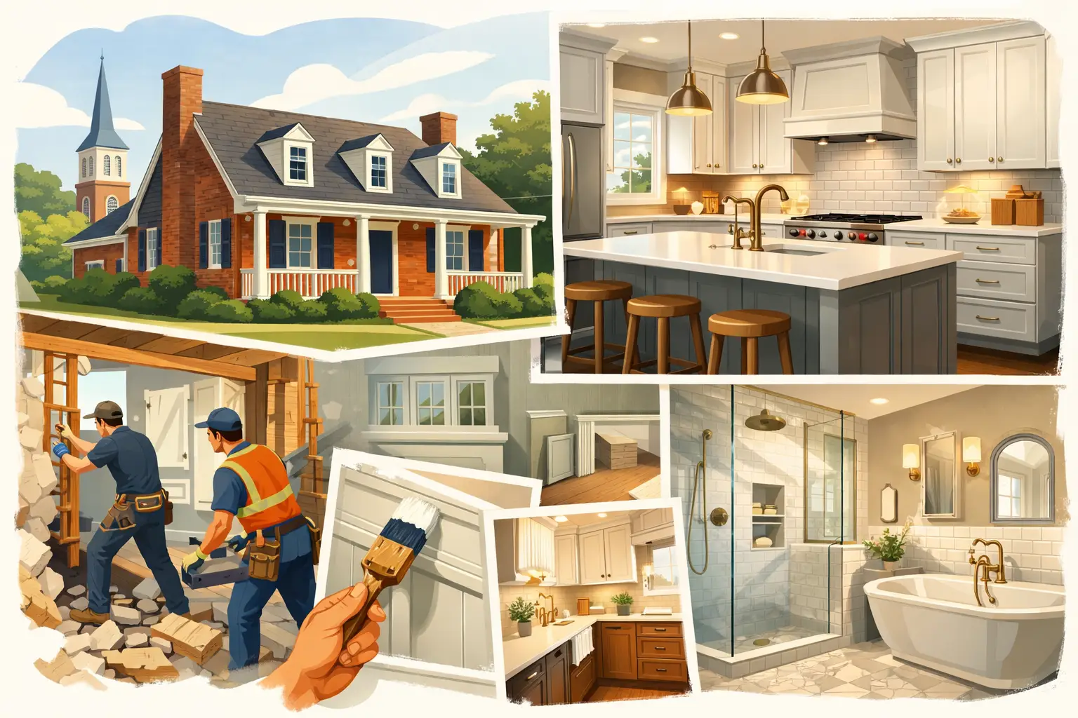 Historic Home Renovation in Williamsburg VA