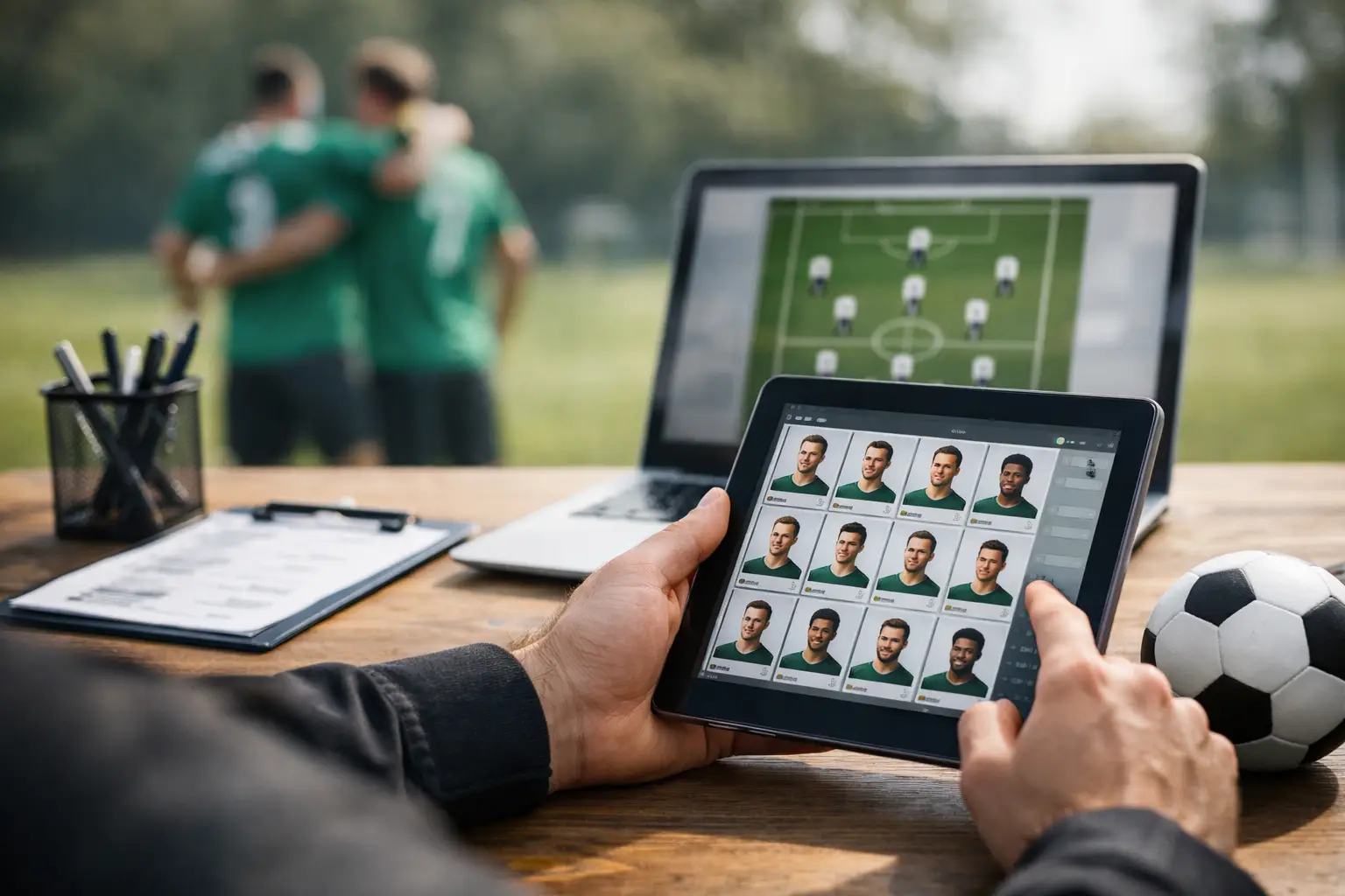 Kaderlisten digital verwalten im Fussball
