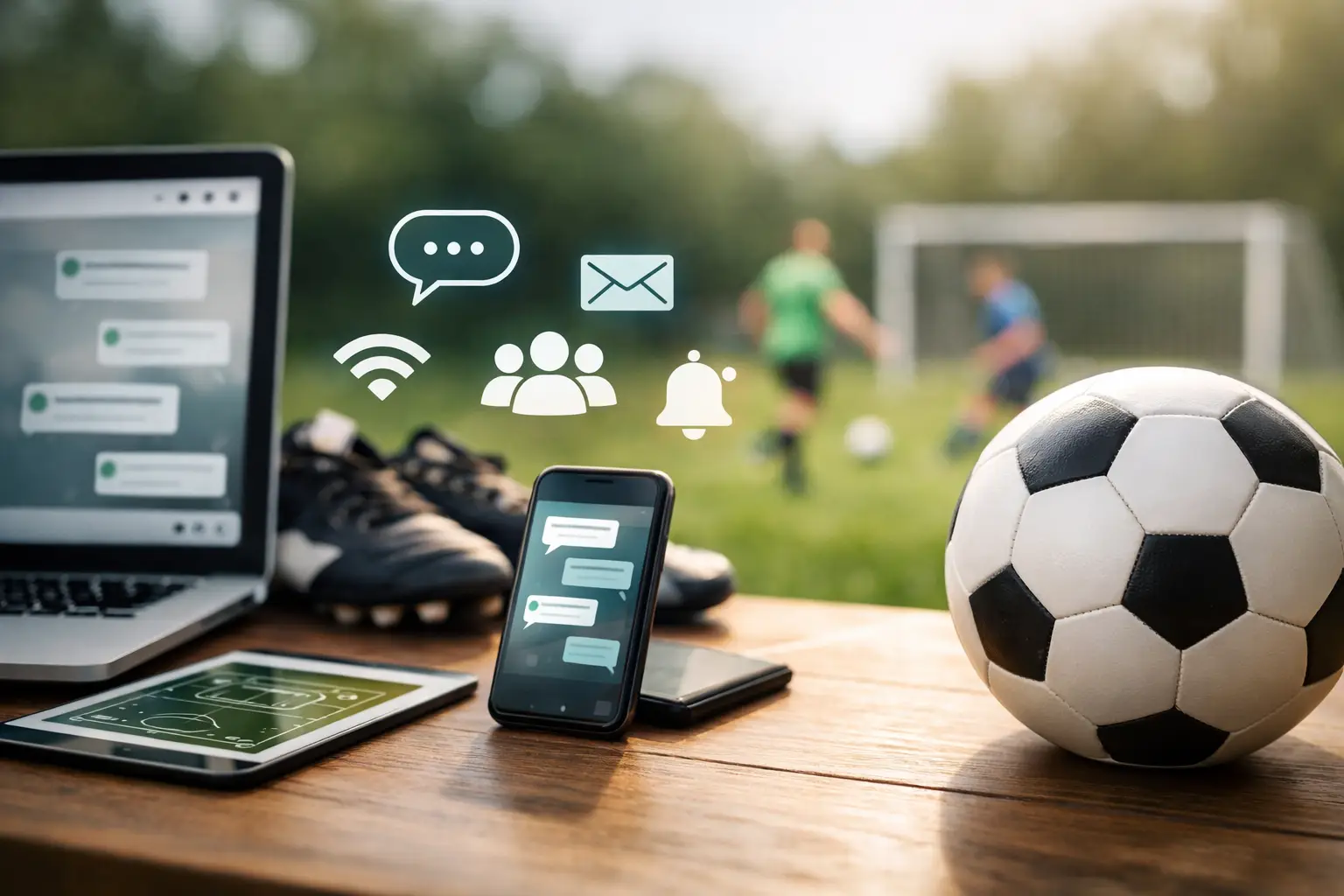Digitale Kommunikation im Fussballverein
