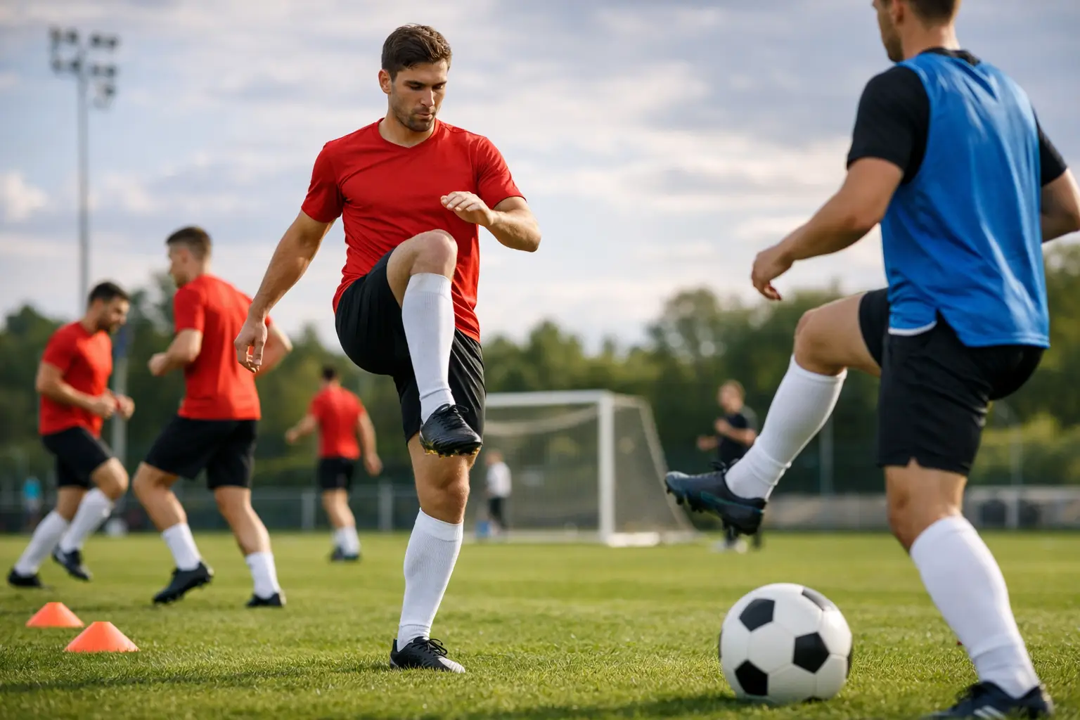 Die besten Warm-up-Aktivitäten im Fussball