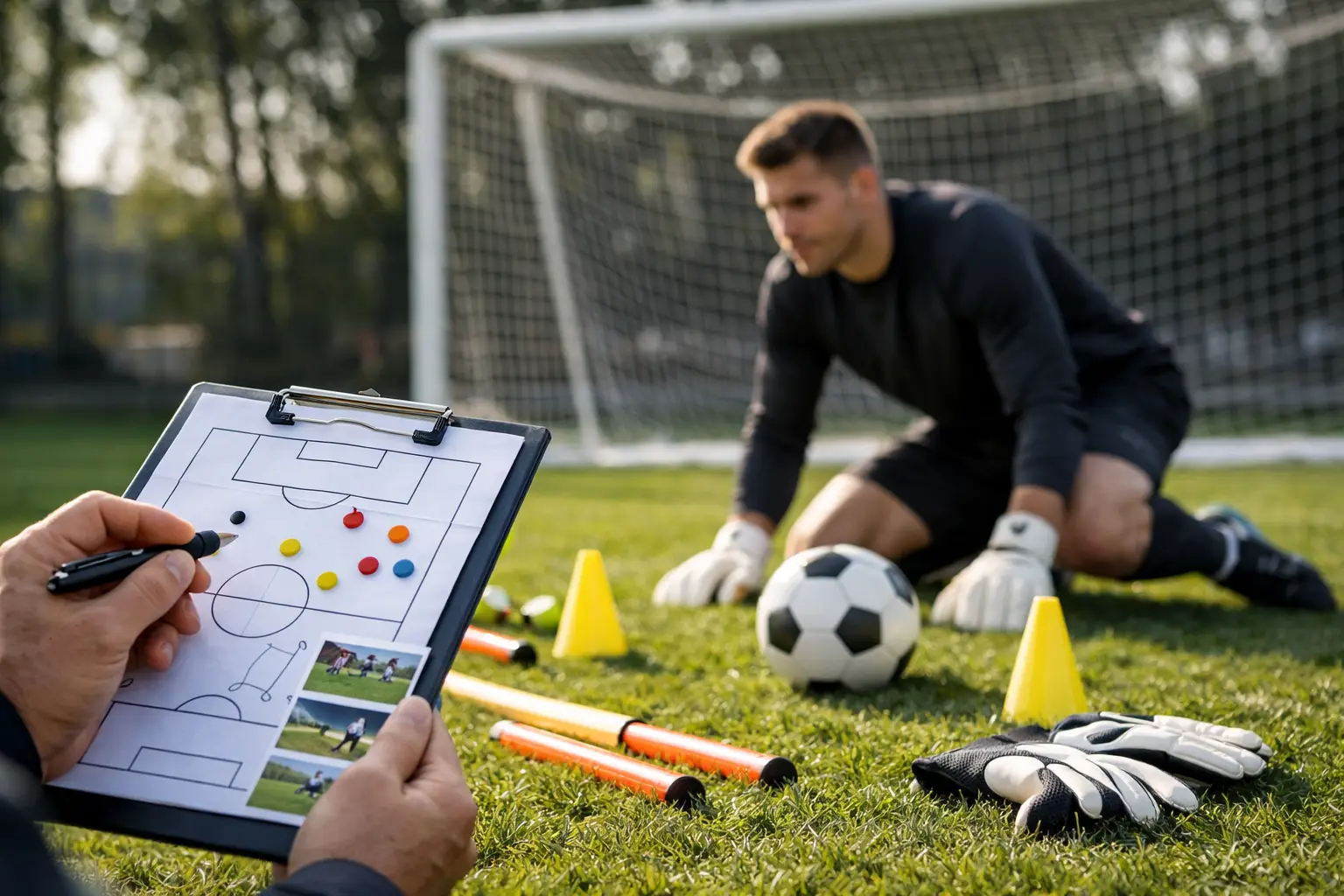 Torwarttraining Übungen planen mit System