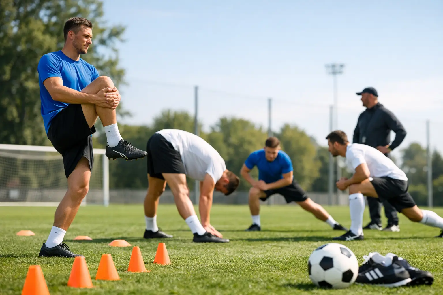 Injury Prevention Warmups für Soccerteams