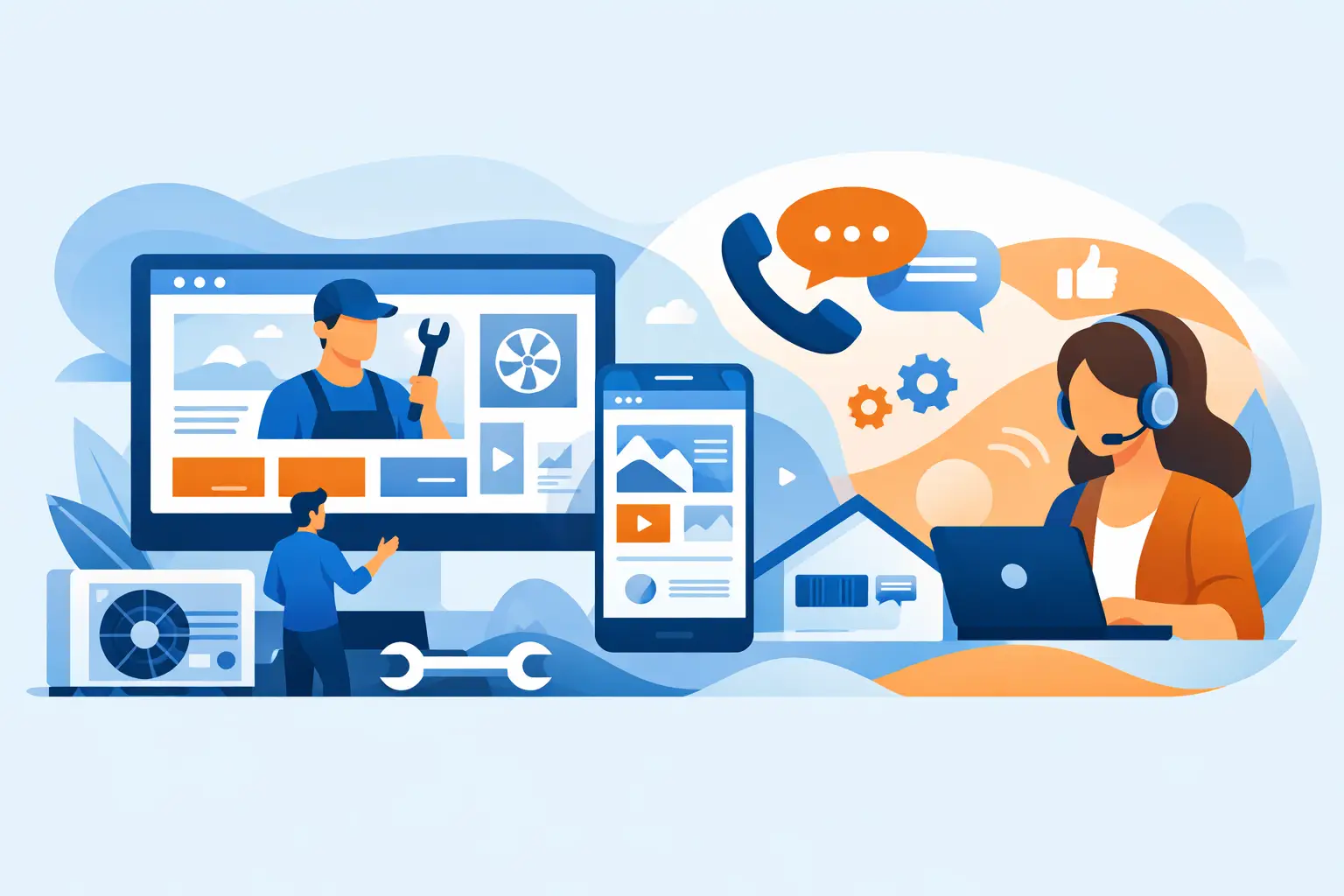 HVAC Website Design That Gets Calls