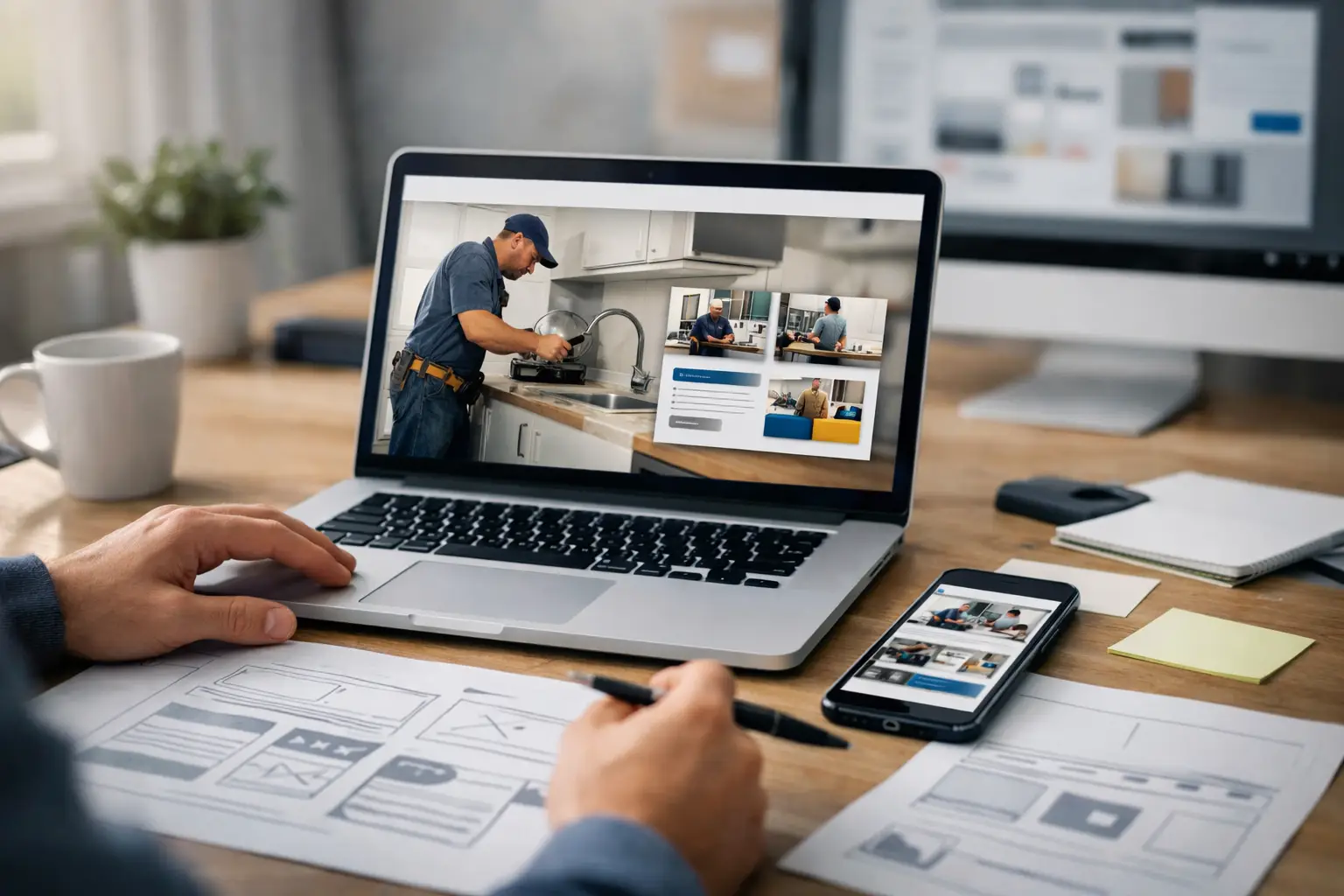 Website Redesign for Small Service Business