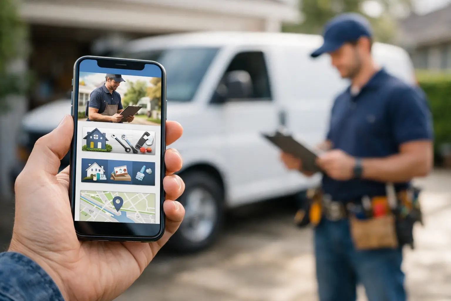 Mobile First Website for Local Services