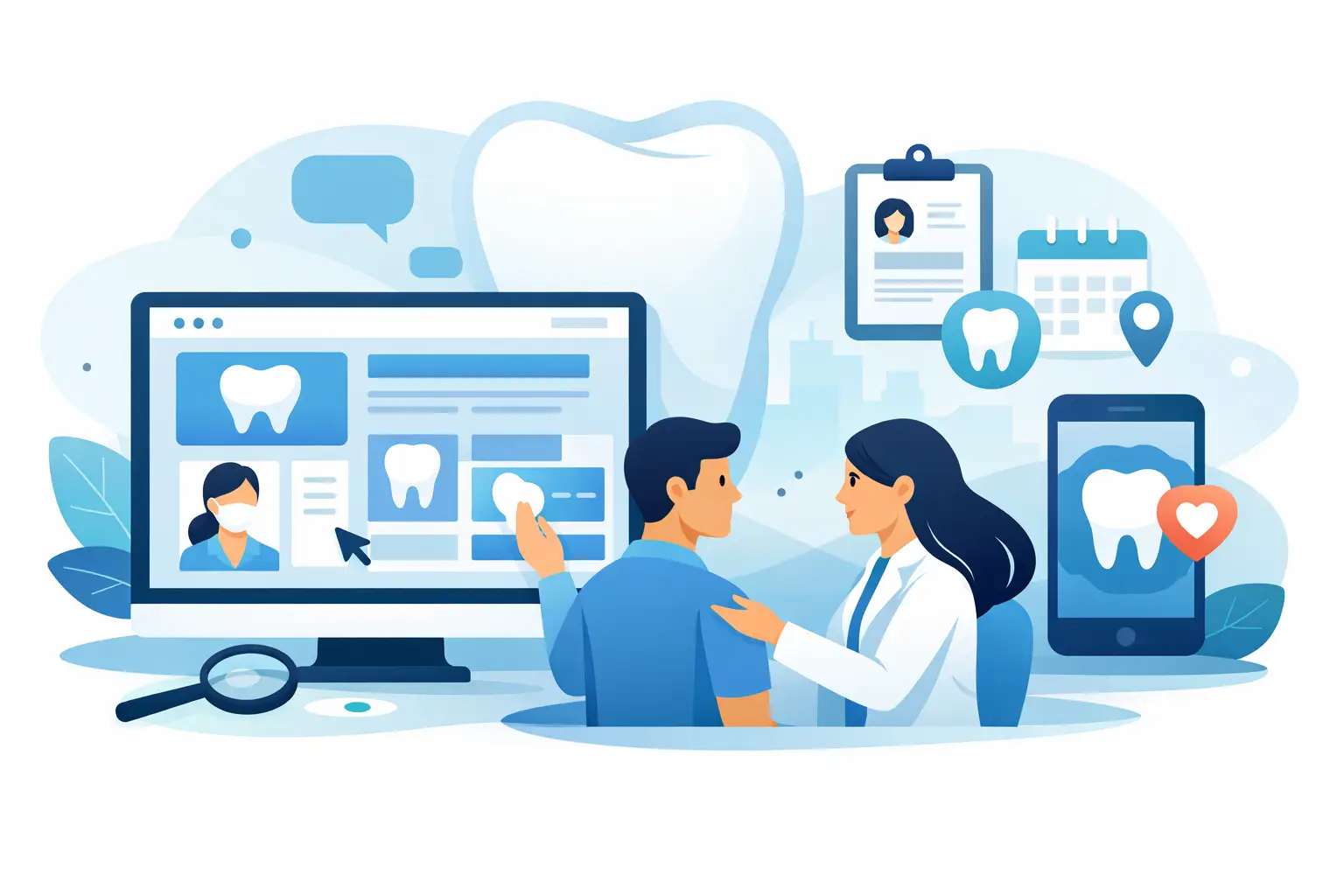 Dental Website Design for New Patients