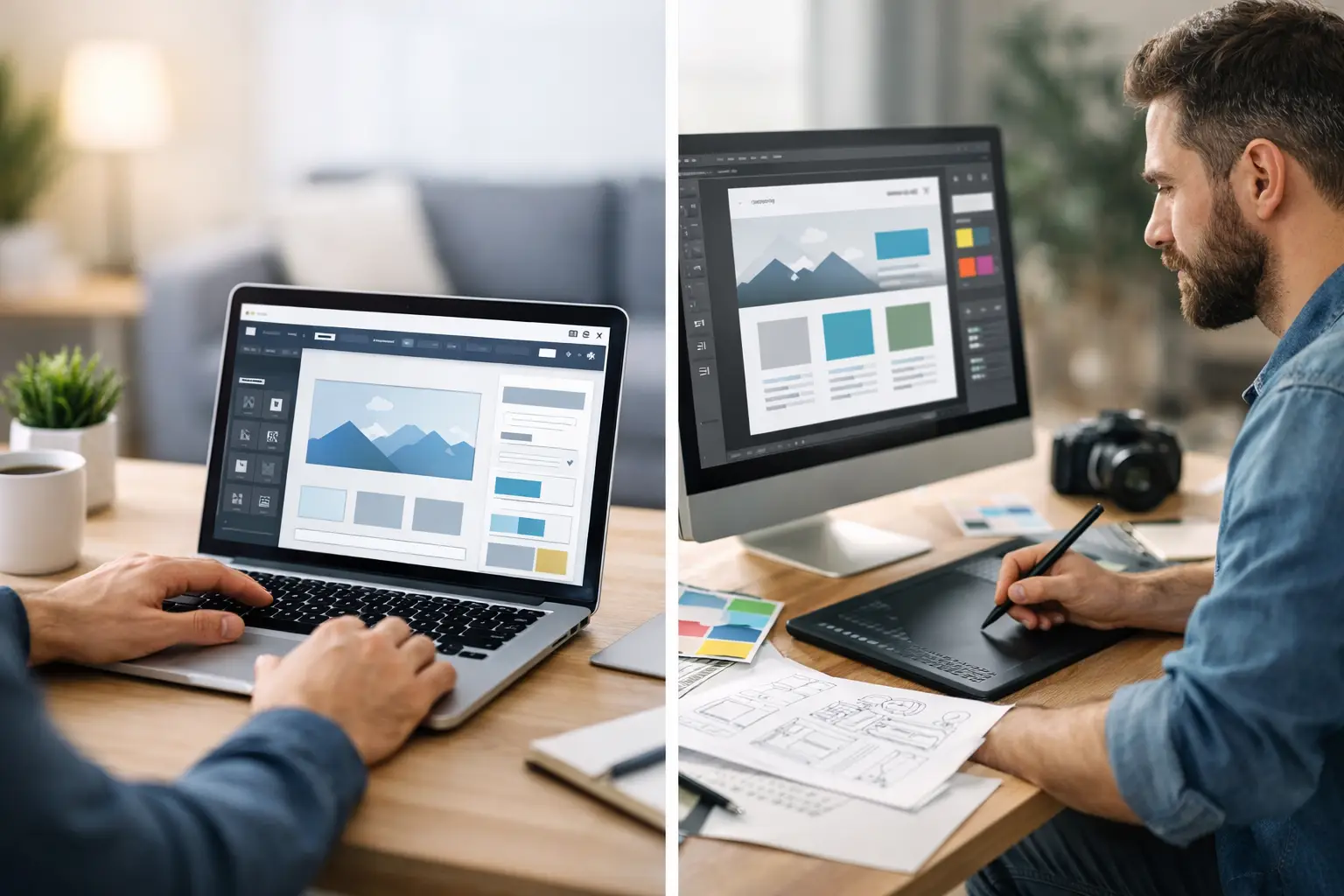 Website Builder vs Web Designer: What Pays Off?