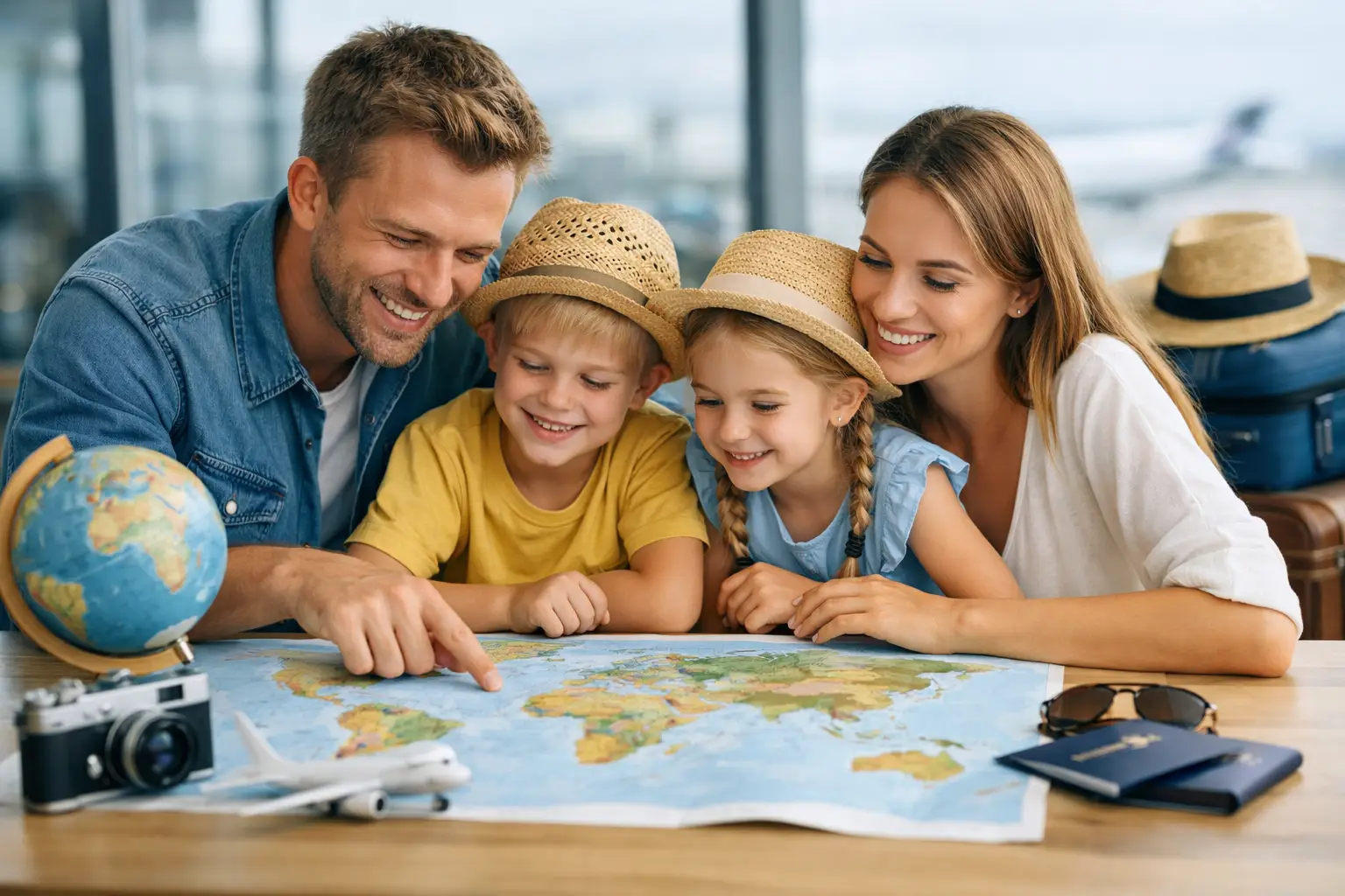 Die erste Familienweltreise vorbereiten