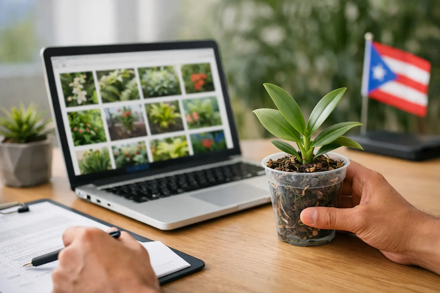 Cómo solicitar una planta específica en PR