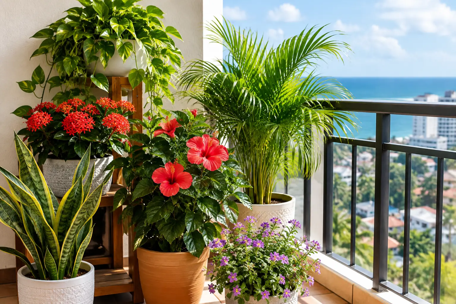 10 mejores plantas para balcones en Puerto Rico