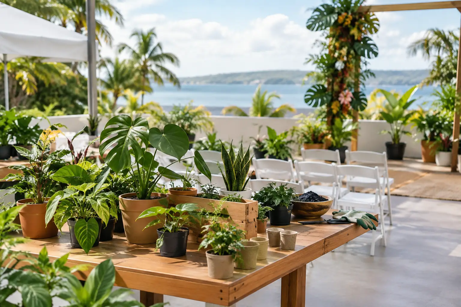 Cómo organizar un evento de plantas en Puerto Rico