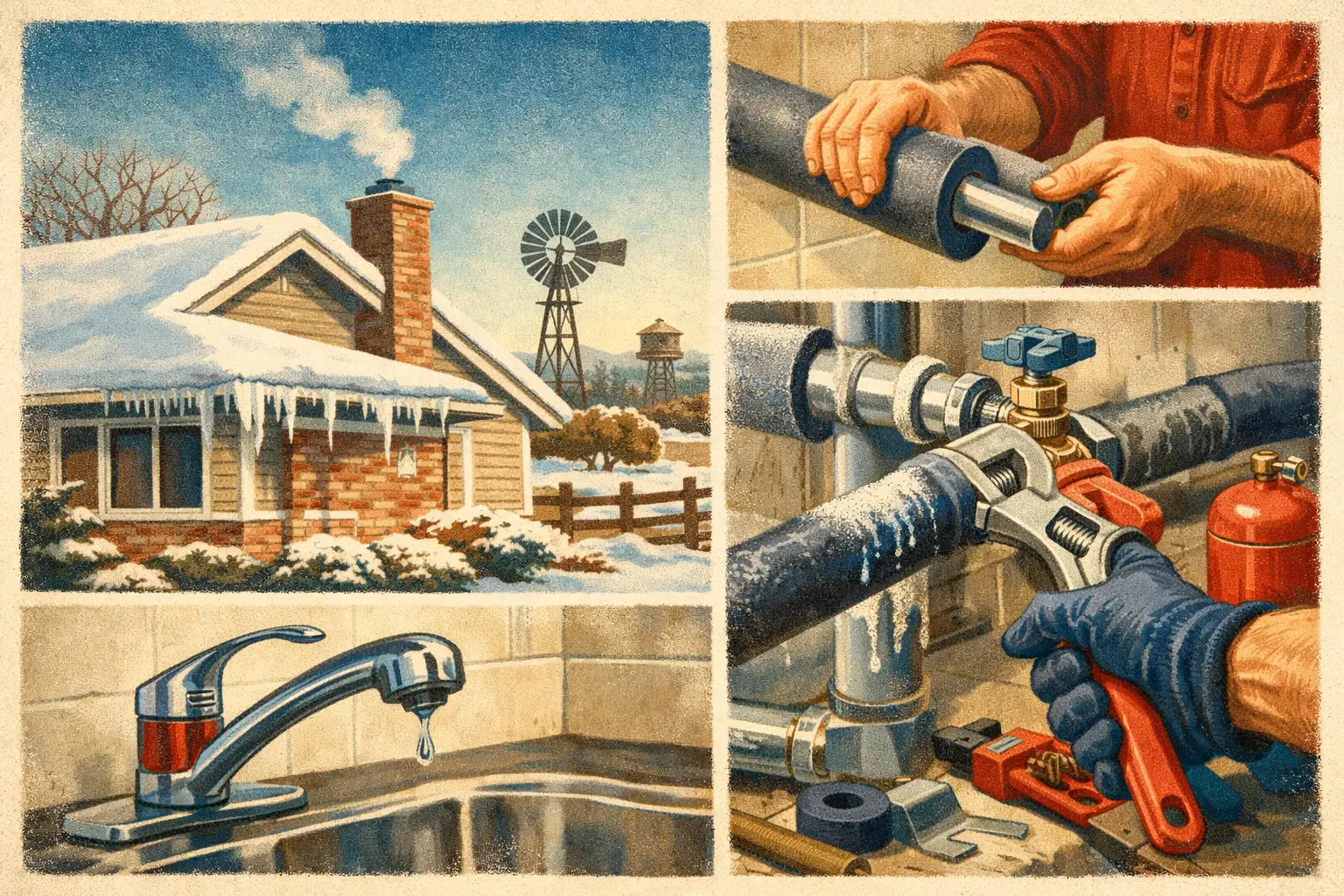 How to Prepare Pipes for Freezes in North Texas