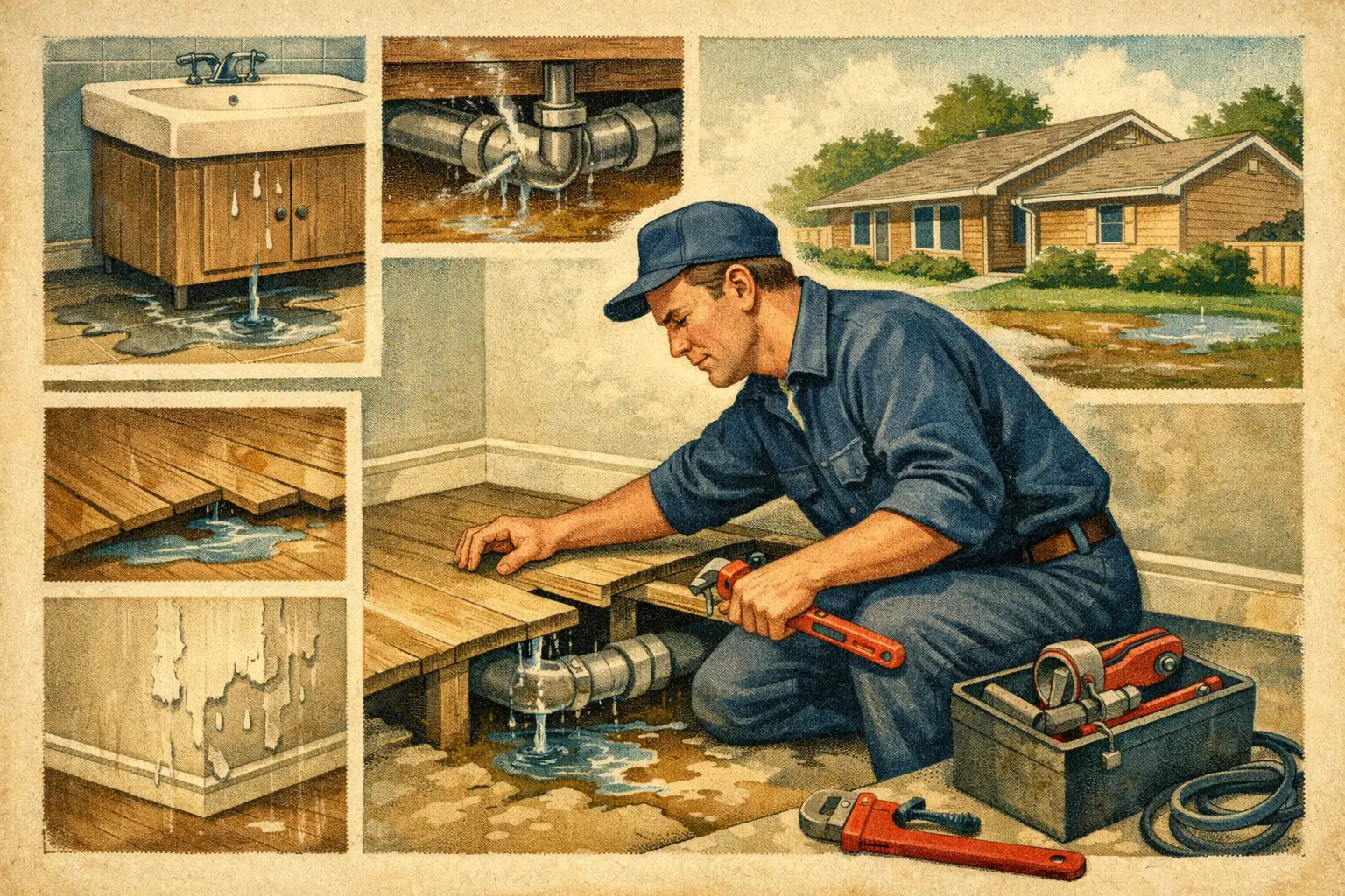 How to Spot Slab Leak Signs Before Damage Spreads