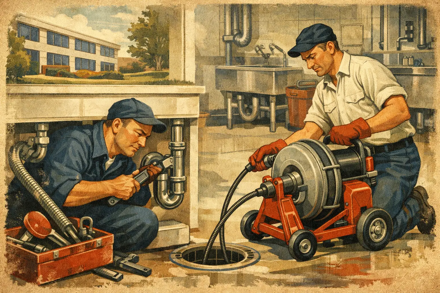 Richardson Commercial Drain Cleaning Services