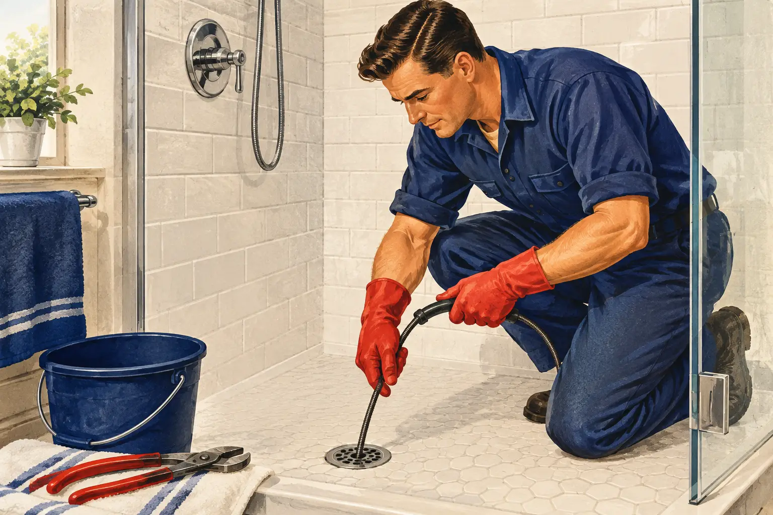 How to Unclog Shower Drain Safely at Home