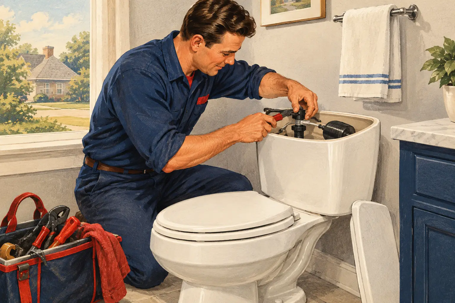 How to Fix a Running Toilet Before It Wastes Water