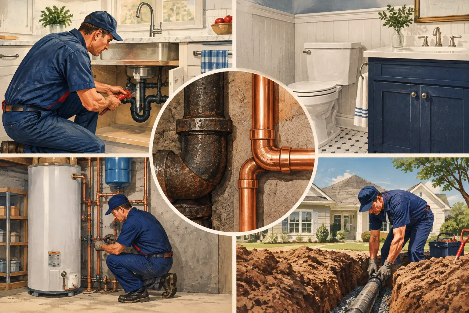 5 Cast Iron Replacement Project Examples