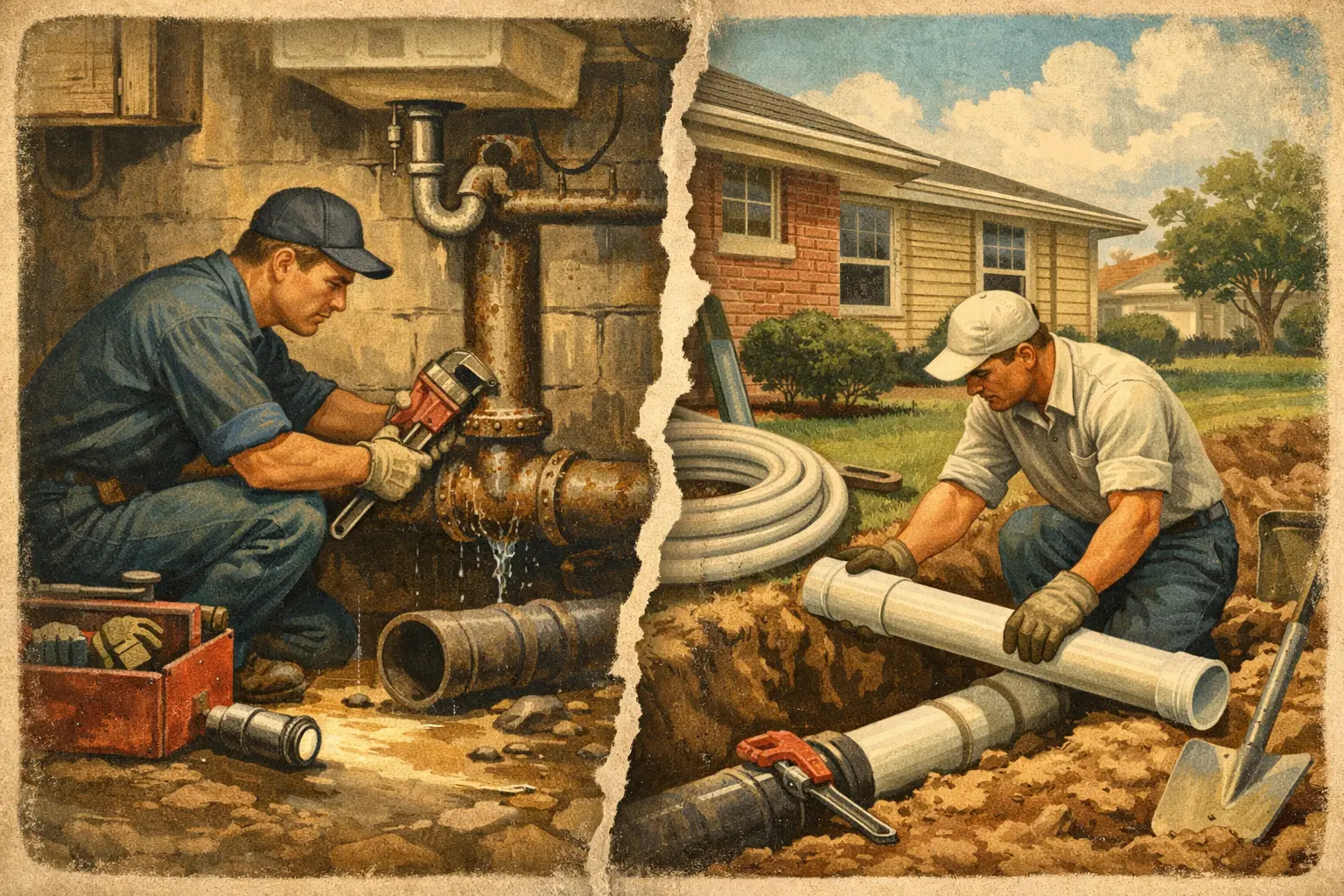 Repair or Replace Cast Iron Sewer Lines?