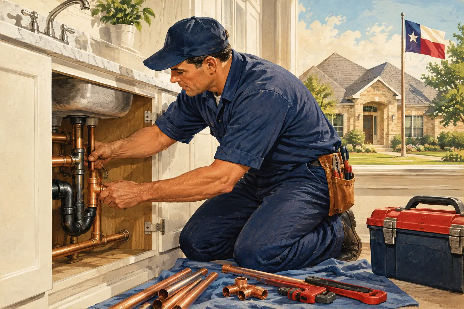 A Guide to Repiping Older Homes in North Texas
