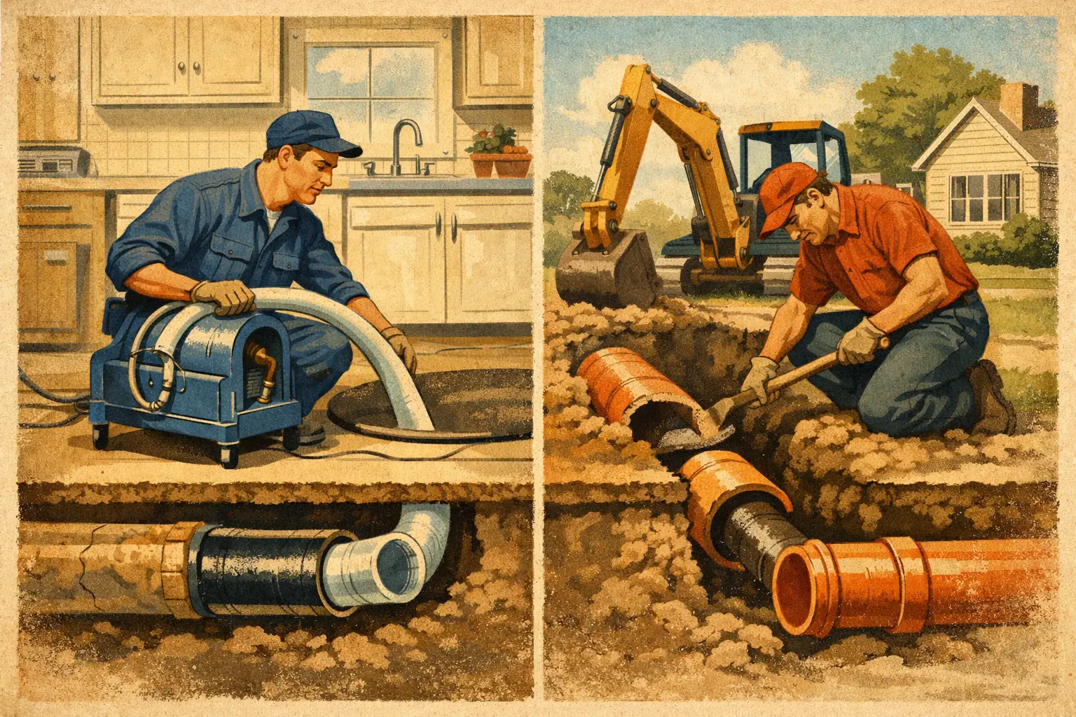 Sewer Liner Versus Replacement: Which Fits?