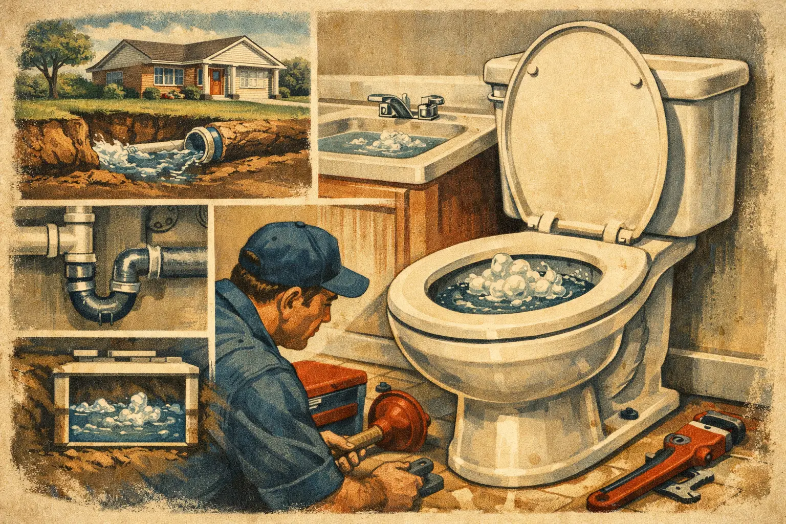 Toilet Bubbling Causes and What They Mean