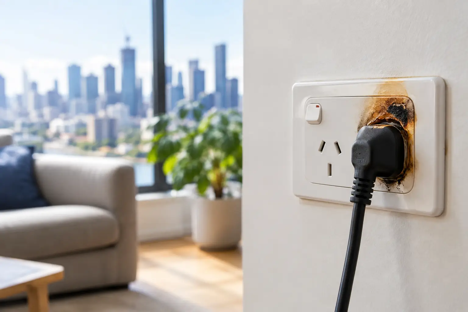 Why Power Points Overheat in Melbourne Homes