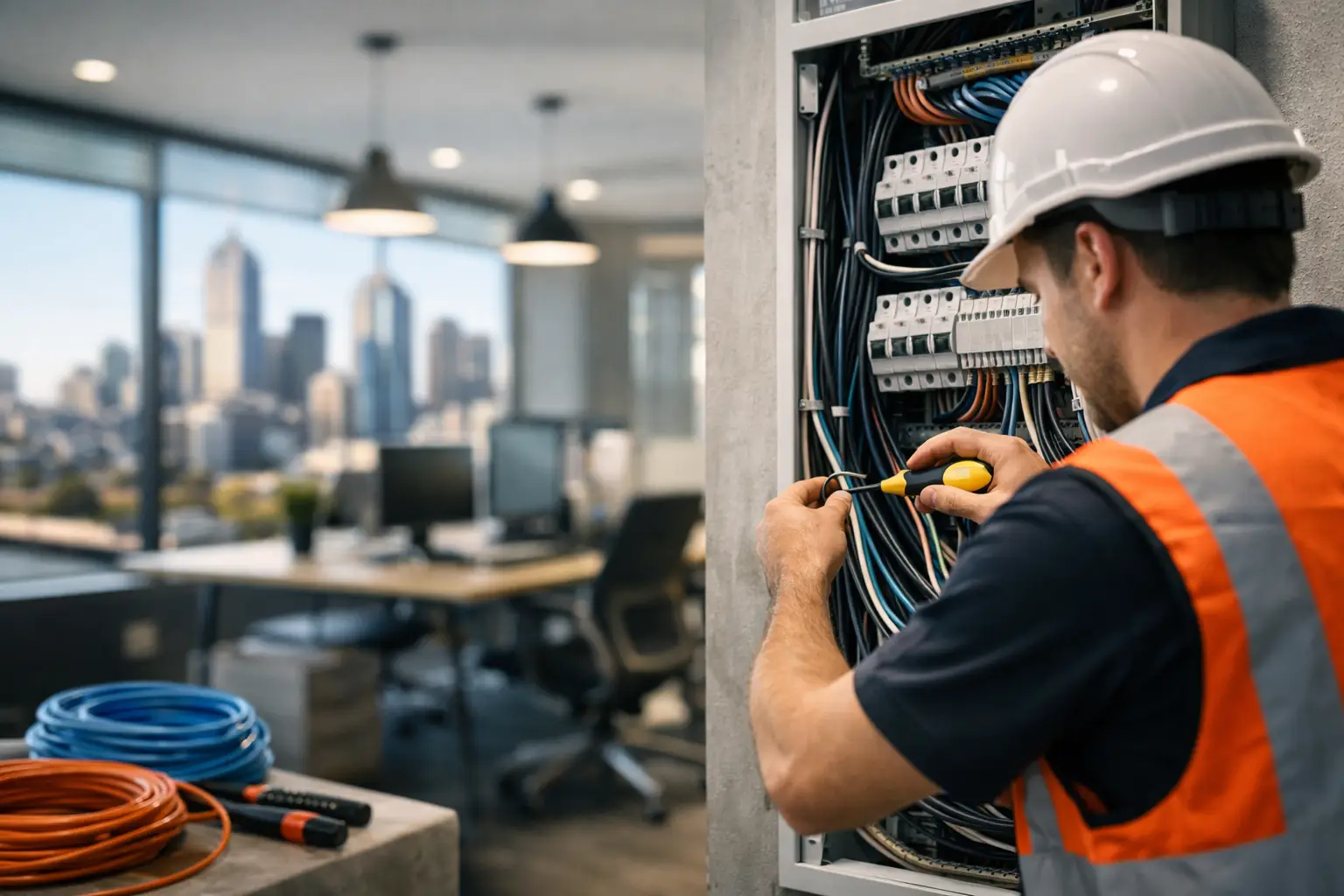 Commercial Wiring for Melbourne Businesses