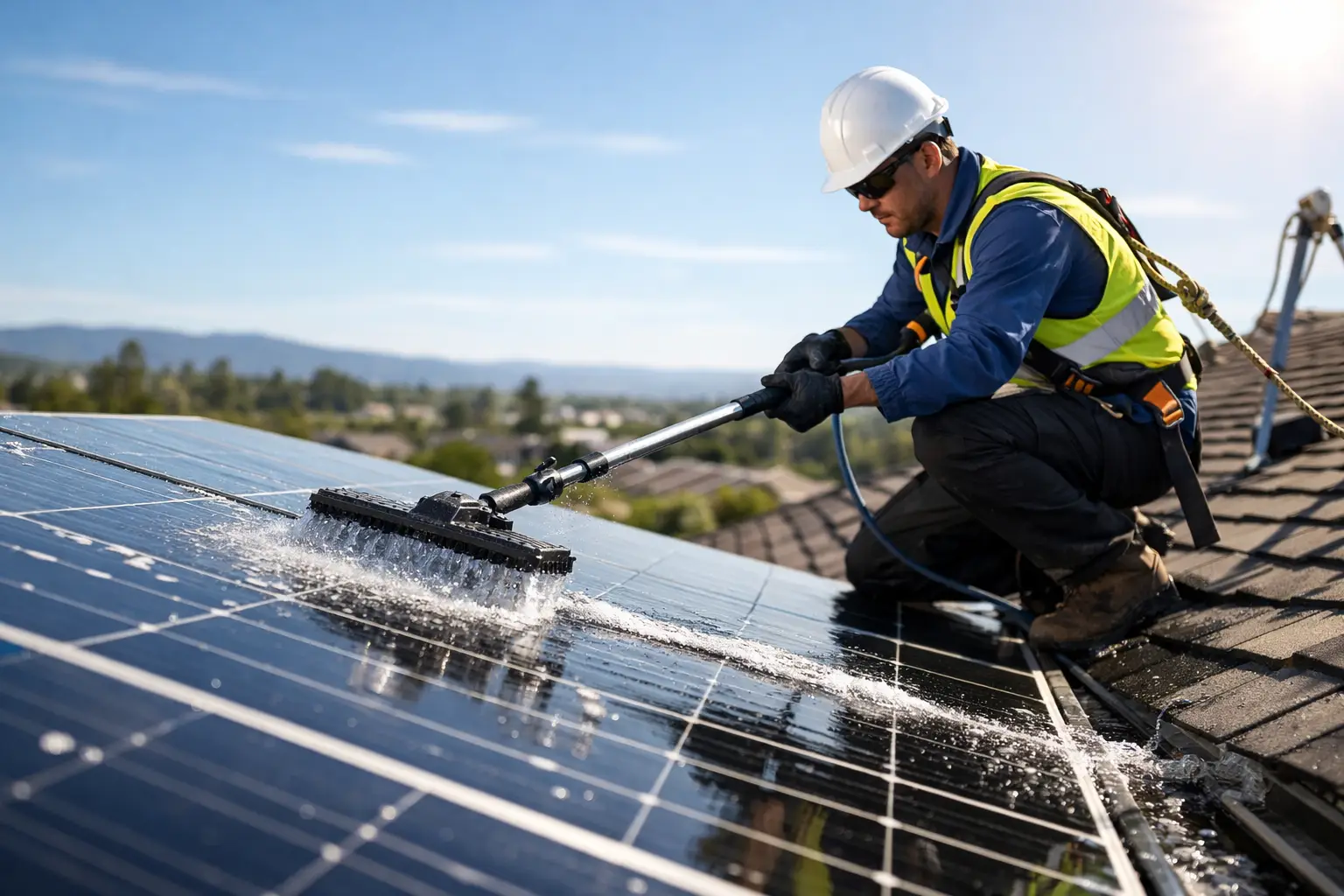 OSHA Certified Solar Cleaning for Safer Roofs